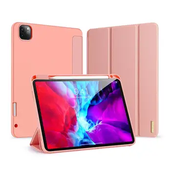 

Tablet Leather case for iPad Pro 11 2020 Smart Sleep Wake DUX DUCIS DOMO Series Trifold Protective Case with Pencil Holder