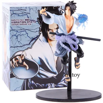 

Naruto Action Figure Shippuden Vibration Stats Uchiha Sasuke PVC Figure Collectible Model Toy