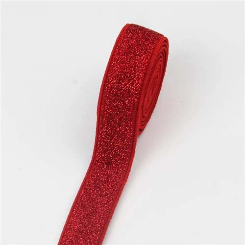 Ширина 15 мм длина 1 м швейная эластичная резинка Лента Хлопок нейлоновая лента Одежда Девушка повязка для волос Аксессуары Одежда DIY - Цвет: Red