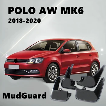 

4 PCS for VW Polo MK6 AW 2018 2019 2020 Car Mudflaps Fender Mud Flaps Guard Splash Flap Mudguards Accessories