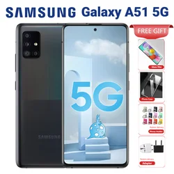 Samsung Galaxy A51 A5160 смартфон с 6,5-дюймовым дисплеем, восьмиядерным процессором Exynos 980, ОЗУ 128 ГБ, ПЗУ 8 ГБ, 48 МП, 4500 мАч