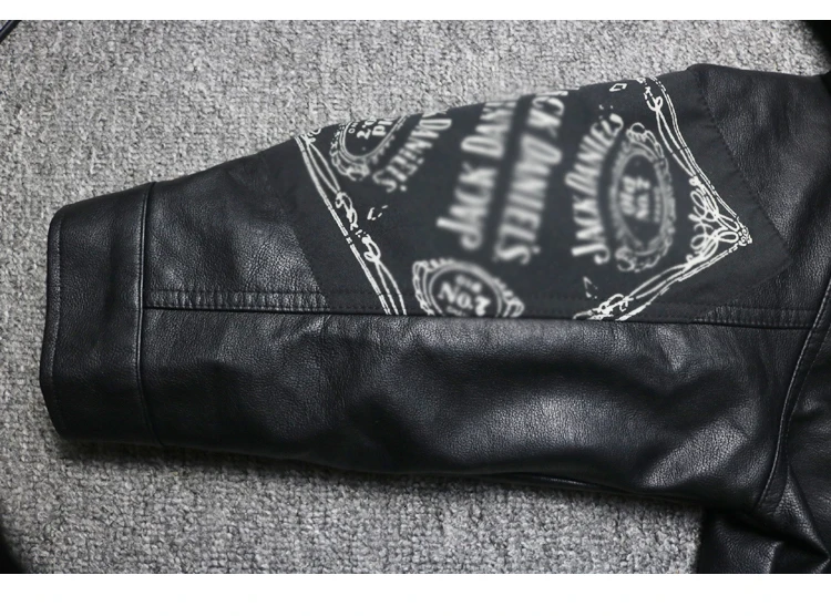LANMREM Leather Jacket Female Spring And Autumn New Locomotive Loose Lapel Zipper Shine Pu Leather Coat 19B-a180