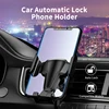 FLOVEME Car Phone Holder Auto-Lock Car Air Vent Clip Mount Mobile Phone Stand No Magnetic Gravity Universal Mobile Phone Holder ► Photo 2/6