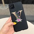 Letter - black - V