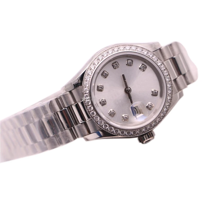 

luxury women wristwatch 26mm automatic mechanical watch AAA sweeping Date JUST stainless steel watches 2813 409