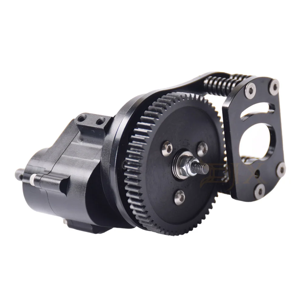 Caixa de Engrenagens Velocidade com Montagem da Engrenagem do Motor para 1 Metal Transmissão Única - 10 rc Rastreador Carro Rc4wd D90 D110 Gelande 2 Djx r3 3 2 ??