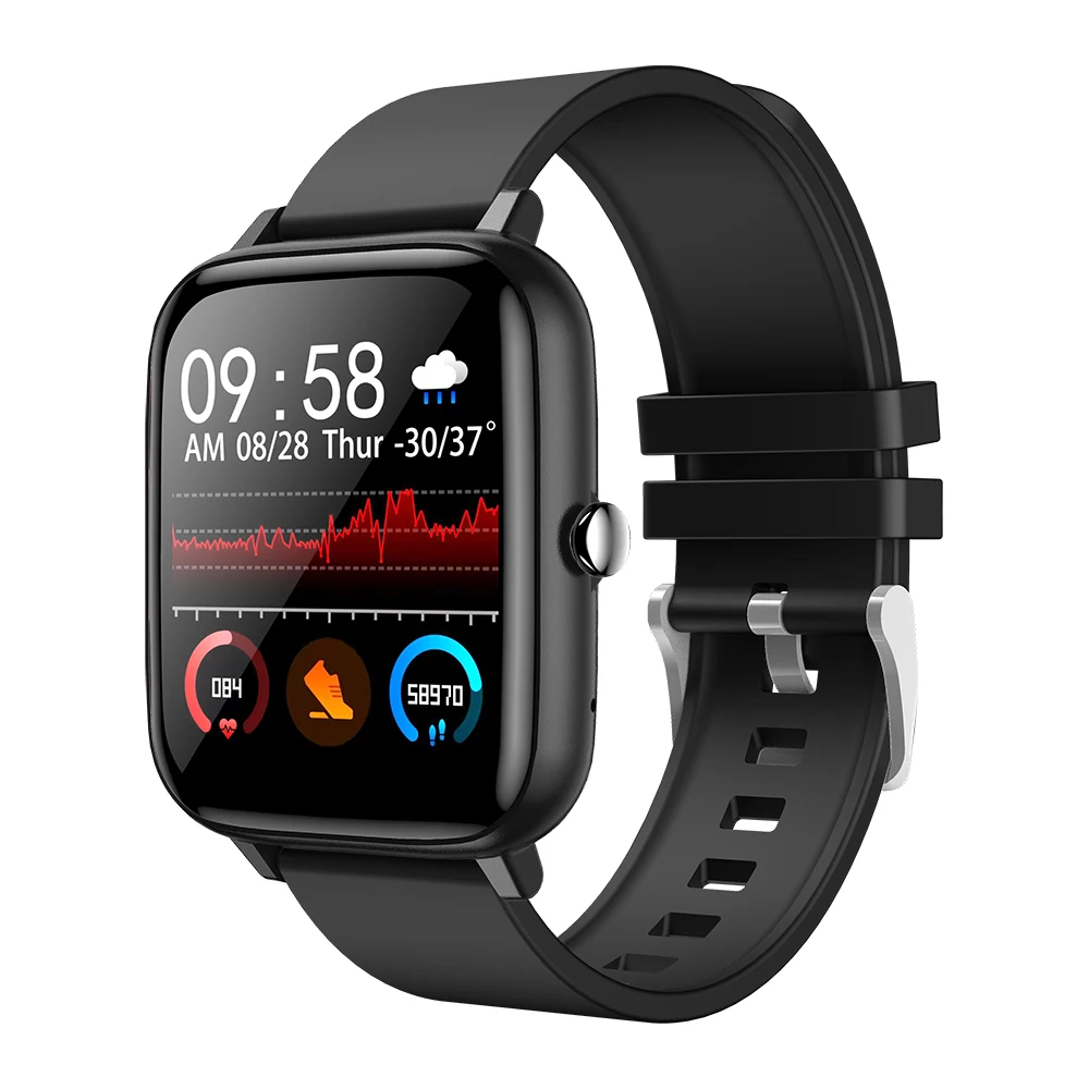 SENBONO Smartwatch Men Women 2021 Bluetooth Call Custom Dial Sports Fitness Tracker P6 Clock for IOS Android PK P8 Smart Watch