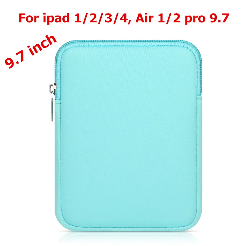 BinFul мягкие планшеты гильзы сумка для iPad Mini 1/2/3/4 Air 1/2 крышка чехол для iPad Pro 9,7 нового iPad 9,7 для чтения электронных книг 6 - Цвет: 9.7 inch blue