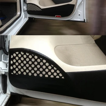 

4Pcs/Set Inner Door Protection Carbon Fiber Film Stickers And Decals Car Accessories For VW Volkswagen Golf 6 MK6 MK 6