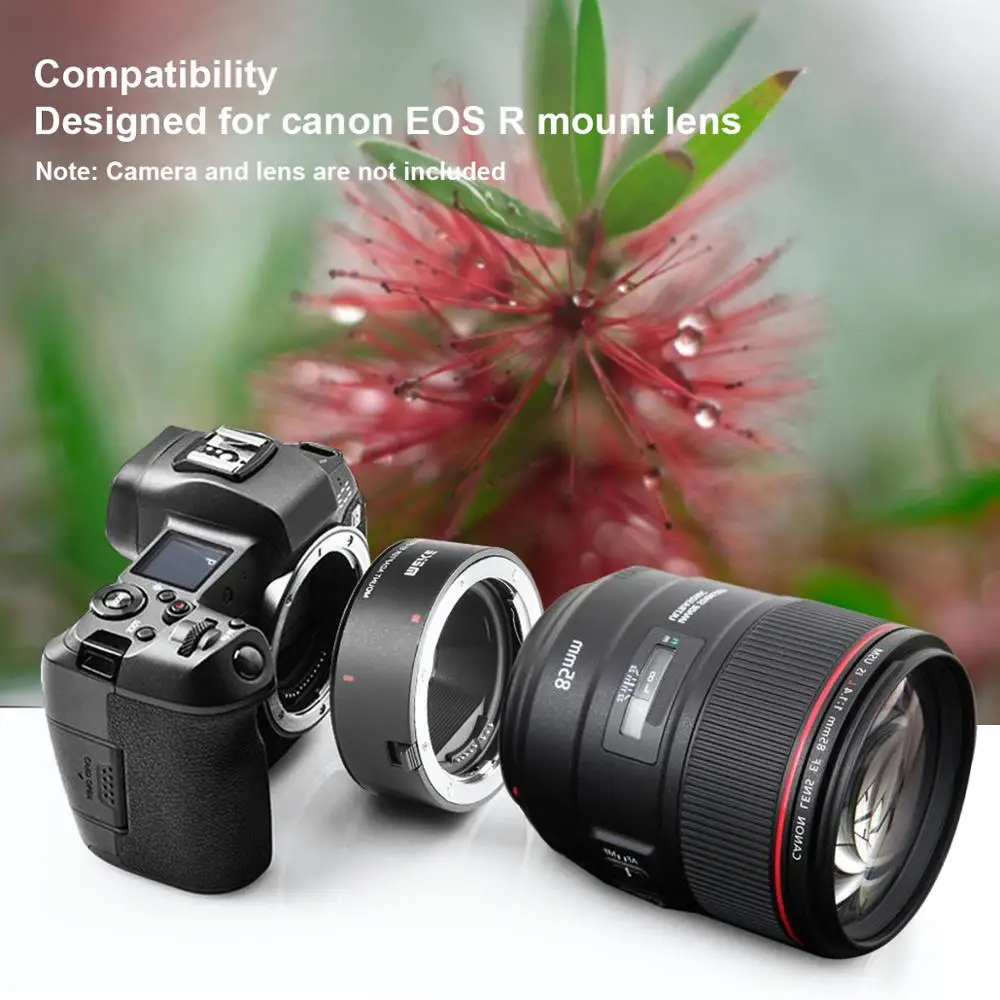 Металлический адаптер для объектива Meike EF EOSR конвертер с автофокусом Canon EOS R RP R5 R6