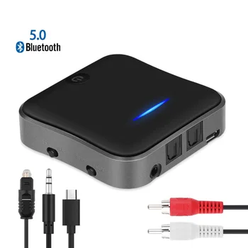 

fiber Bluetooth 5.0 audio adapter and transmitting in one
