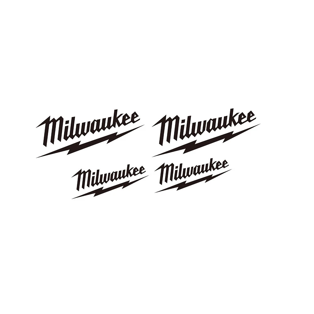 Milwaukee Sticker Decal Vinyl Garage Man Cave For Toolbox Helmets Coffee Mugs Mechine mirror wall stickers