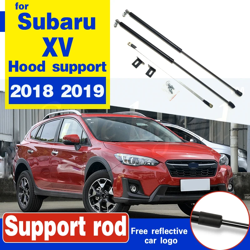 

for Subaru XV Crosstrek Impreza GT 2018 2019 Car Front Hood Lifting Support Hydraulic Rod Spring Shock Strut Bars Car-styling