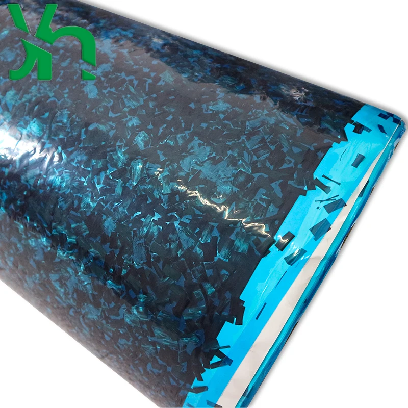 12K forged carbon fiber prepreg messy carbon fiber texture marble pattern mobile phone case auto parts surface decoration carbon fiber bundle