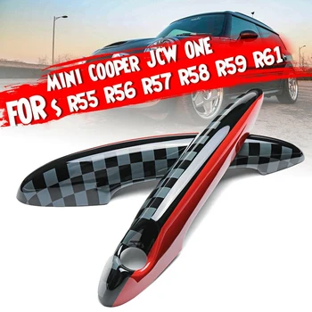

2 x Door Handle Cover Cap ABS for Mini Cooper JCW ONE S R55 R56 R57 R58 R59 R61