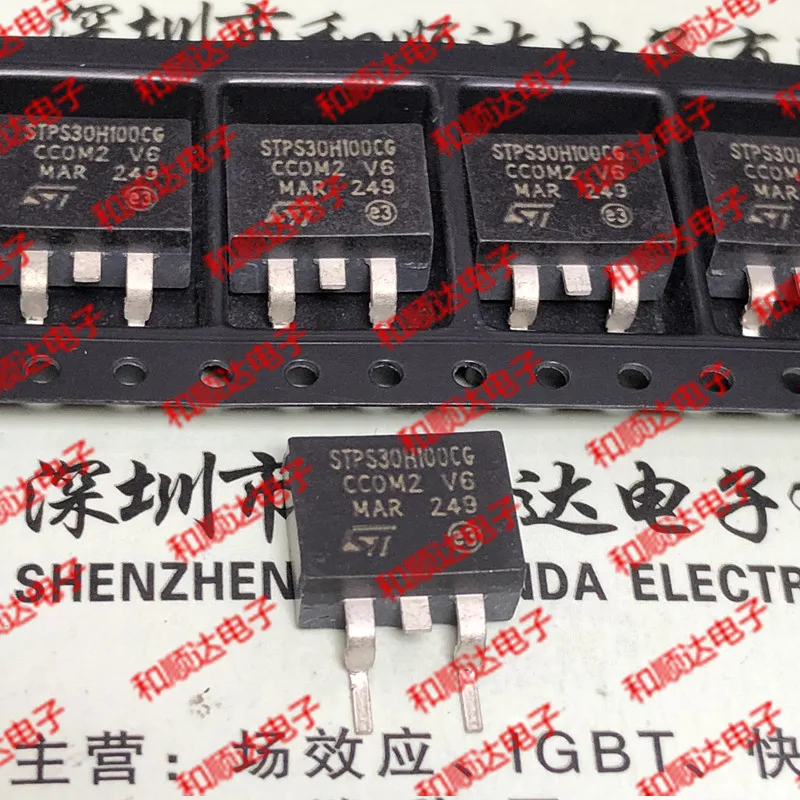10 шт./лот STPS30H100CG новые имеющиеся в 263 100V 30A