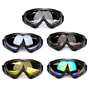 

5 Colors Windproof Anti-scratch Outdoor Bike Cycling PC Lens Large Frame Glasses Skiing Eyewear Snowboarding Protective Goggles