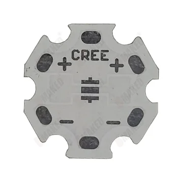 

20mm LED PCB for 3535 CREE chips, aluminum plate base, heat sink, DIY led light
