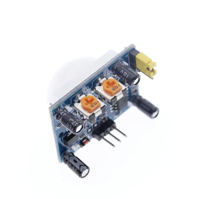 1 шт. SR501 HC-SR501 Регулировка ИК пироэлектрический инфракрасный PIR модуль датчик движения Детектор Модуль для arduinp