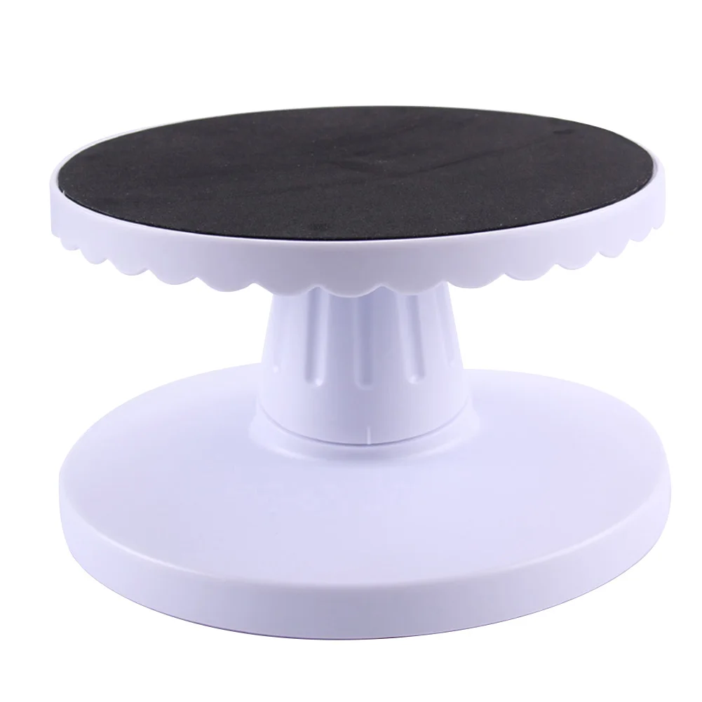 

9 Inch Adjustable Rotating Platform Baking Revolving DIY Round Kitchen Table Plate Cake Turntable Dessert Tools Nonslip Bottom