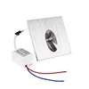 Led Stair Light Aluminum Square Round Wall Lamp 1W 3W Recessed LED Step Lamp Pathway Wall Corner Lamps AC85-265V Wall Light 6