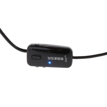 

UHF USB Wireless Head-wear Microphone Condenser Mic for Speaker Loudspeaker
