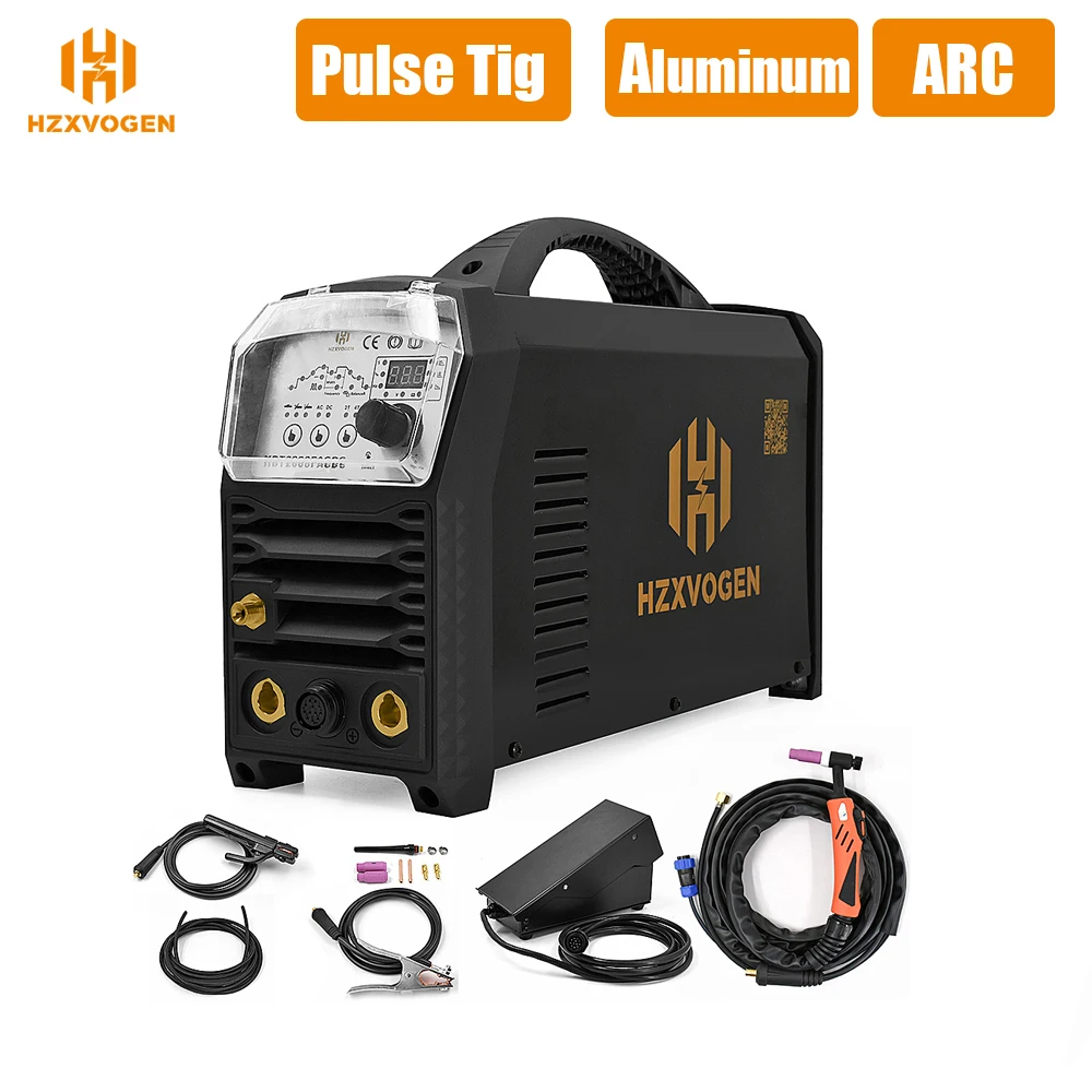 220 В AC DC HZXVOGEN Tig сварочный аппарат Pulse TIG ARC MMA 2 в 1 алюминиевый сварочный аппарат 200A для пайки|Сварочные аппараты| | АлиЭкспресс