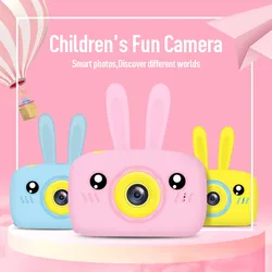 Crianças 12mp câmera digital 2 "hd crianças mini câmera brinquedo aniversário presente de natal brinquedos educativos câmera para menina menino