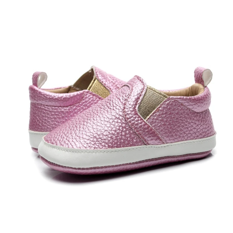 Детская обувь; кроссовки из искусственной кожи для малышей на мягкой подошве; сезон осень; модная нескользящая обувь для маленьких мальчиков и девочек; повседневная обувь для малышей