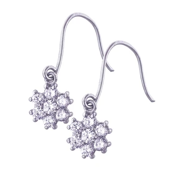 

Set of earrings and pendant sterling silver 925mls adorned with zircons.