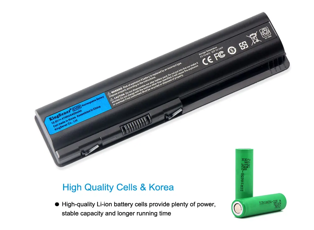 Корея новый аккумулятор EV06 для HP Pavilion DV4 DV5 DV6 Compaq Presario CQ50 CQ71 CQ70 CQ61 CQ60 CQ45 CQ41 CQ40|battery for