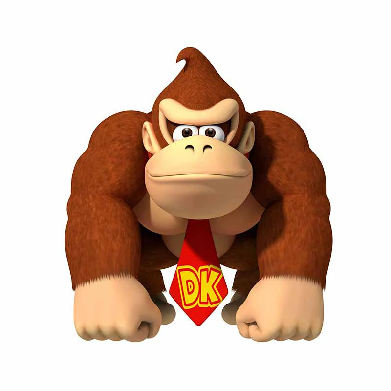 

JuYouHui Exterior Accessories Decal Arcade Donkey Kong DK Car Sticker Personality Windshield RV Decals Tuning Motorcycle
