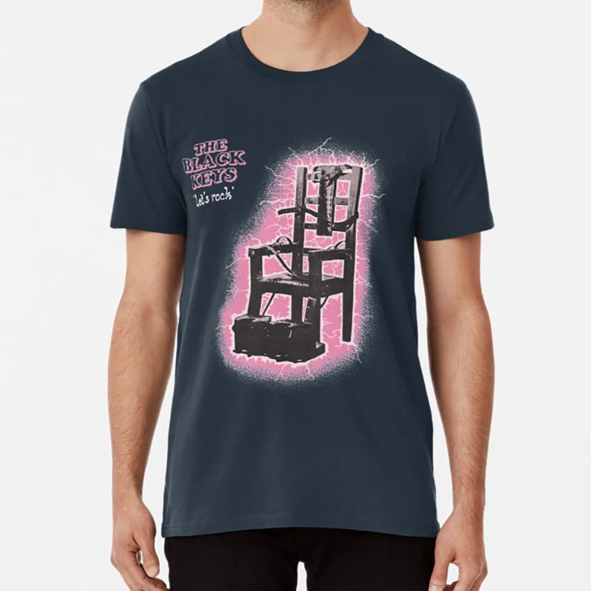 Camiseta de The Black Keys let's Rock, etiqueta de la taza de música, lets rock brothers el camino|Camisetas| - AliExpress
