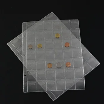 

42/30/20 Pockets Coin Collection Book Coin Holder Sheet for Storage Album Portable Professional Commemorative Coin Collection