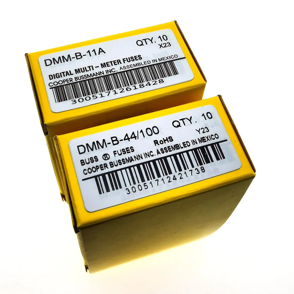 2 шт. предохранители DMM-B-11AR DMM-B-44/100-R 0.44A 1000V DMM