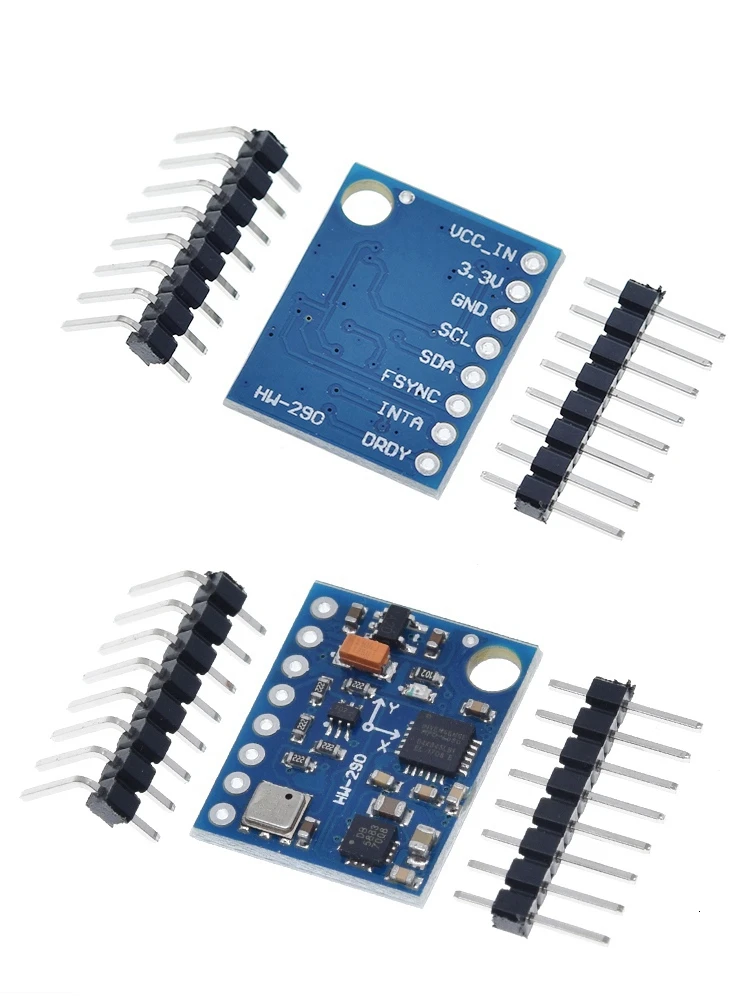 TZT GY-87 10DOF модуль MPU6050 HMC5883L BMP180 GY87 Сенсор модуль GY87 для Arduino