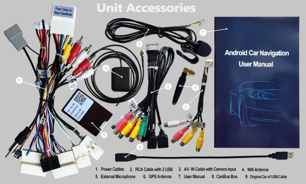 Nissan Teana,Navara 2013-16 Accessories