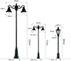 HO N Scale Model Railway Train Lamp Street 12V Led Lights Miniature For Garden Scenery Lanterns Retro landscape 3