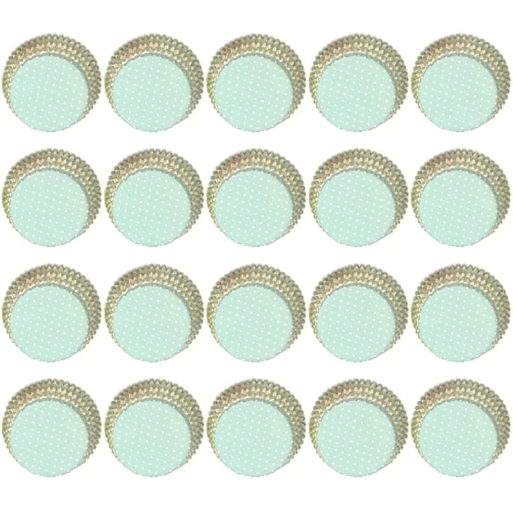 100 шт цветные бумажные стаканчики для кексов бумажные формы для выпечки бумажные вечерние формы для тортов инструменты для украшения тортов TSLM2 - Цвет: 100pcs10