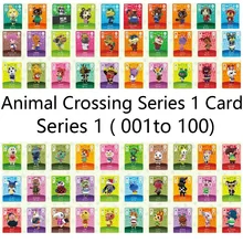 Hayvan geçiş kartı Amiibo kilitleri nfc kart iş için NS oyunları serisi 1 (001-100)