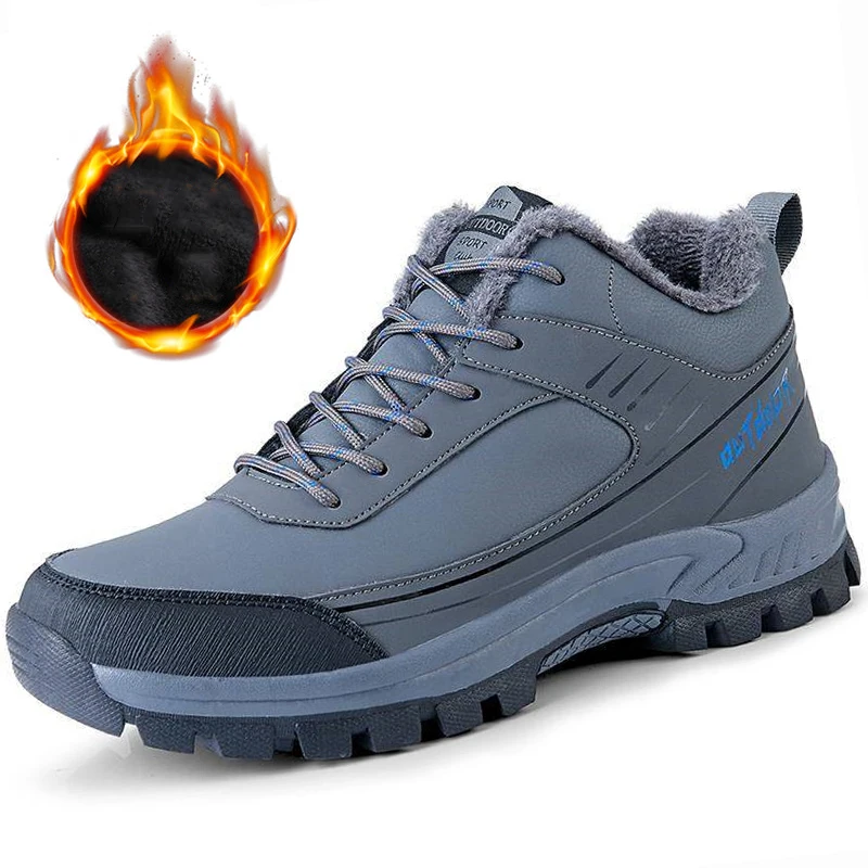 

Men Boots Casual Winter Outdoor Walking Shoes Men Sneakers Nice Fall Male Fashion Outdoor Trail Boots Footwear Ankle Boots Men