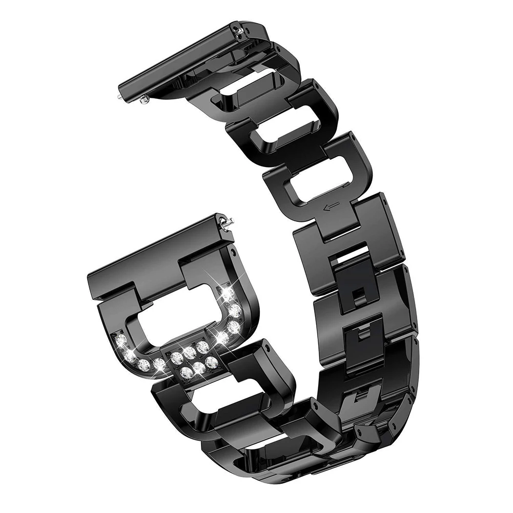 Ремешок из нержавеющей стали для Fitbit Blaze, магнитная Миланская петля, Женский Мужской сменный ремешок для Fit bit Blaze, браслеты