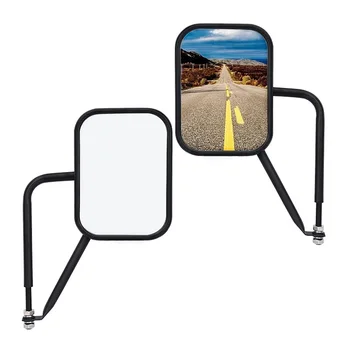 

Car Door Off Rearview Mirror Left And Right Reversing Mirror For All Jeep Wrangler JK JL 07-20 Exterior Parts 2 Pcs
