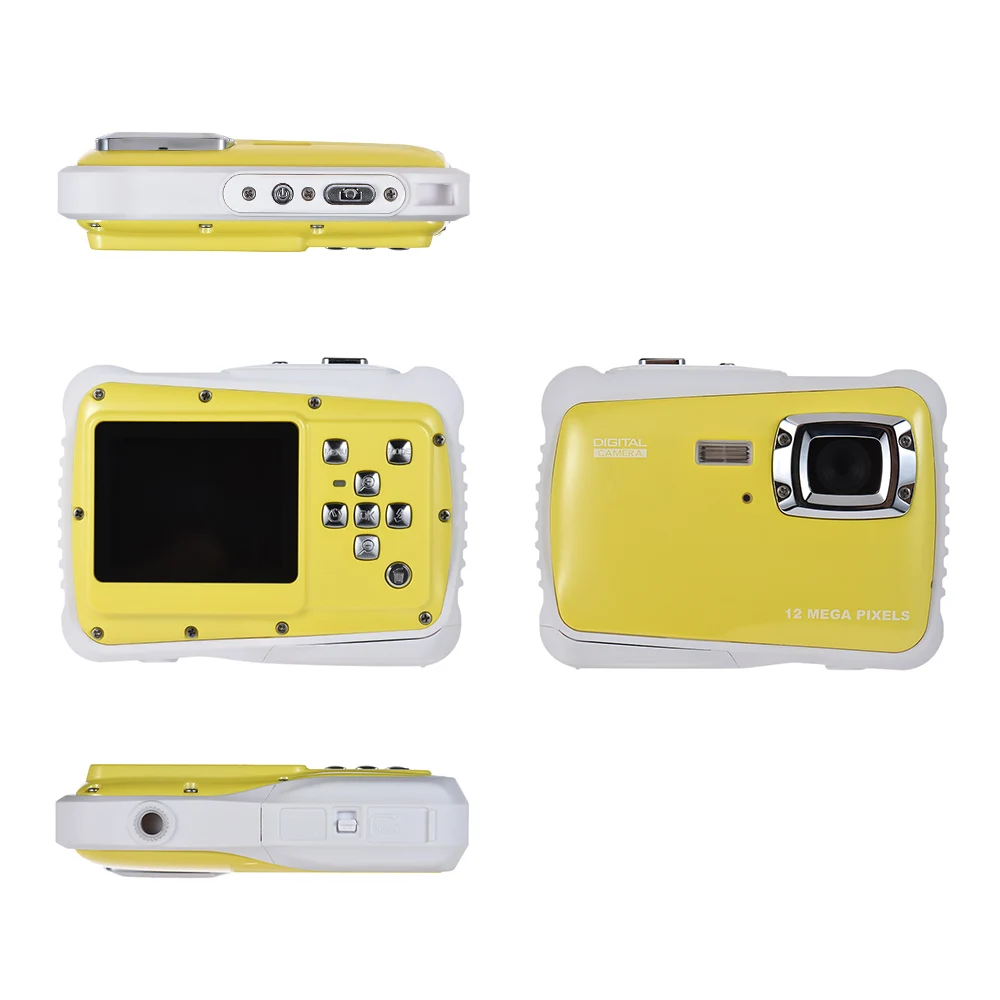 2," lcd 720P HD мини цифровая камера 5MP Водонепроницаемая портативная видеокамера со встроенным микрофоном лучшие подарки для детей мальчиков и девочек