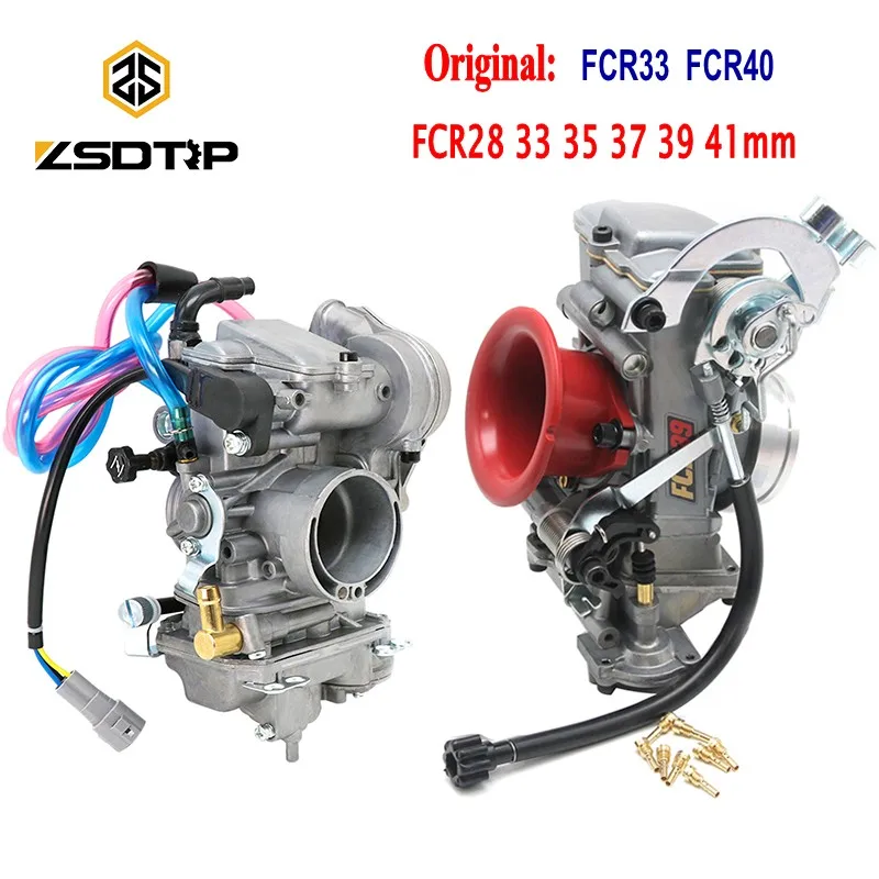 ZSDTRP FCR28 31 33 35 37 39 40 41mm Keihin FCR Vergaser FCR39 für ...