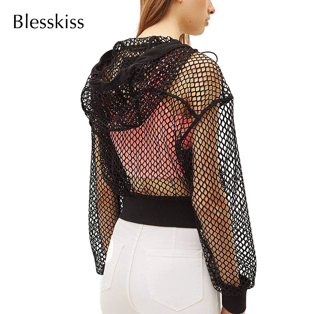 Blesskiss сетчатые топы для бега, топы для йоги, спортивная рубашка для женщин, одежда для фитнеса, одежда с длинным рукавом, быстросохнущая одежда для спортзала, спортивная одежда