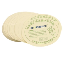 Новое поступление, 100 шт, для младенцев, новорожденных, для купания, водонепроницаемые, с ушками, наклейки, для детей, затычки для ушей, для младенцев