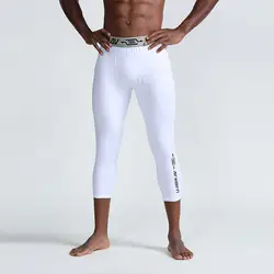 Спортивные Компрессионные Мужские штаны спортивные штаны для бега колготки для тренировок для фитнеса мужские спортивные быстросохнущие