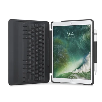 

Logitech slim combo case with detachable backlit keyboard and smart connector technology for iPad Pro 12.9/10.5 inch , IK1272