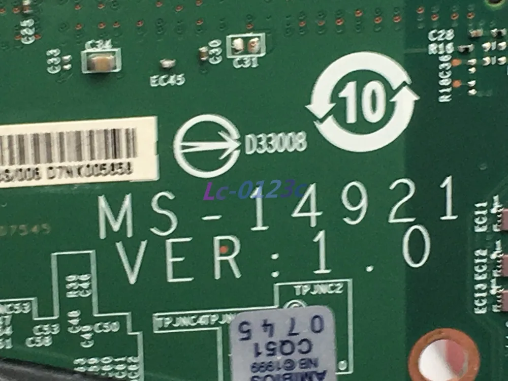 Fulcol для MSI CR40 GE40 Материнская плата ноутбука MS-14921 N14E-GL-A1 GTX760M 2 Гб GPU PGA947 DDR3